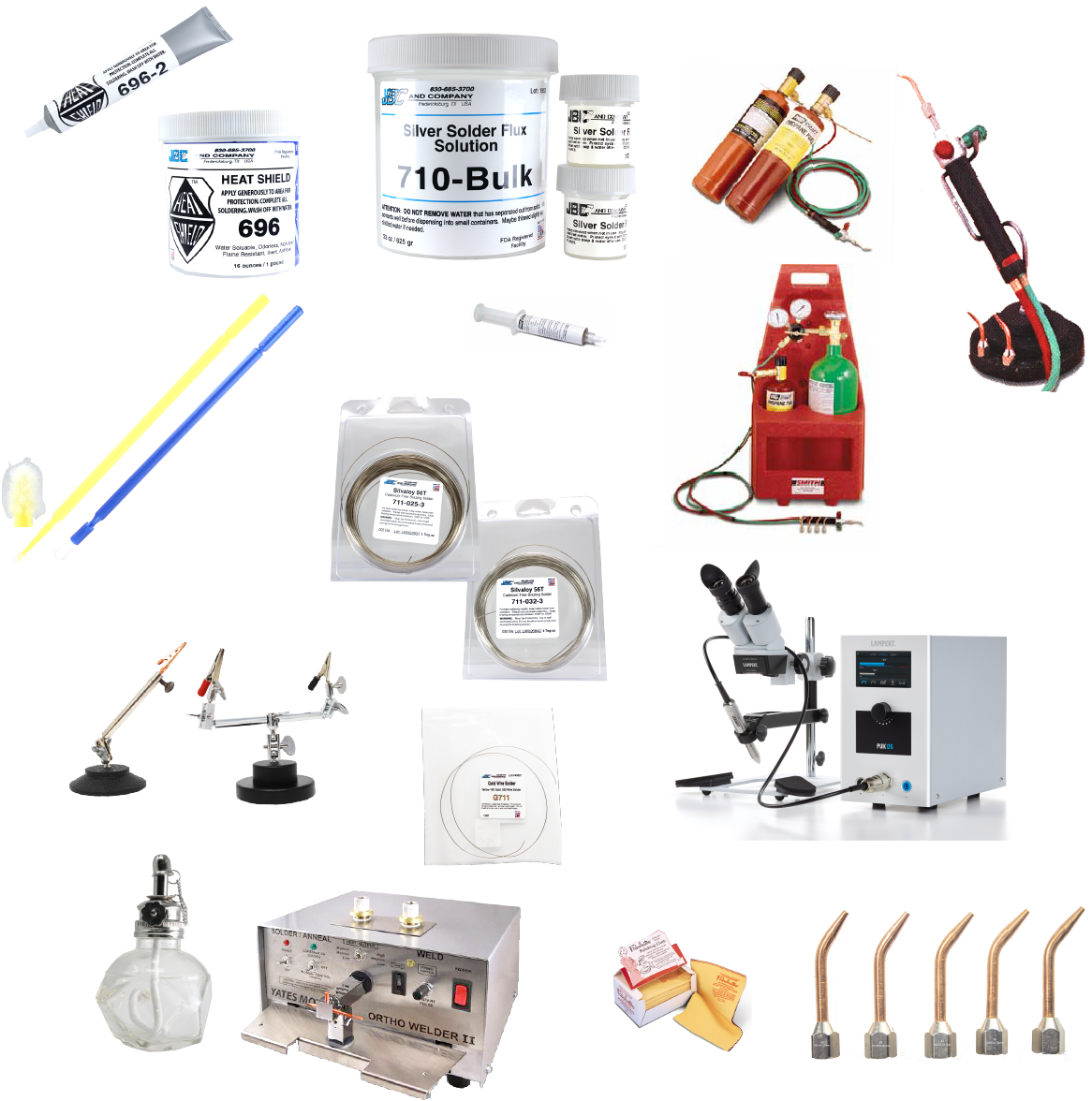 images/100 Soldering Supplies and Equipment 333 Category Collage.png